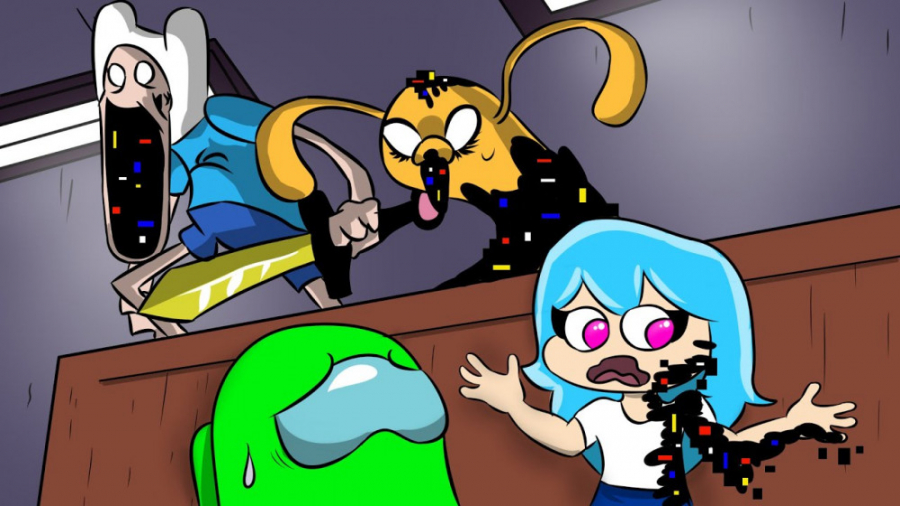 انیمیشن جیک و فین اسکای  امانگ...