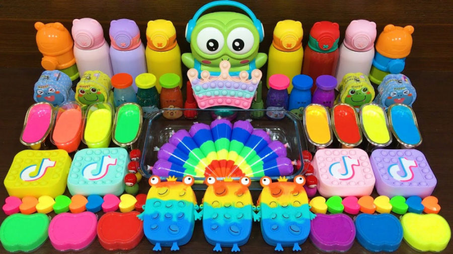 اسلایم!!انواع اسلایم های رنگی...