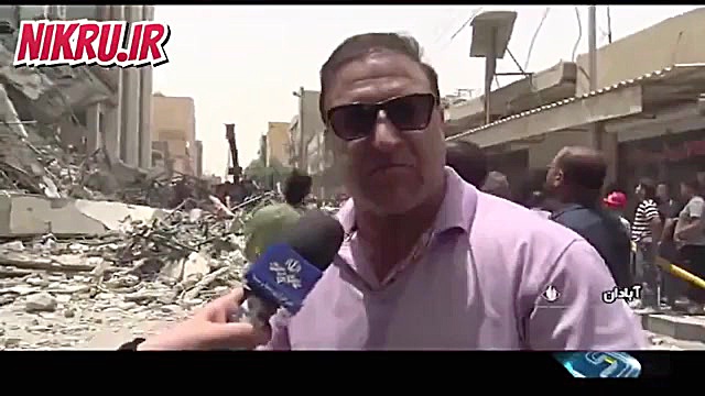 لحظه ریزش ساختمان مترو پل آباد...