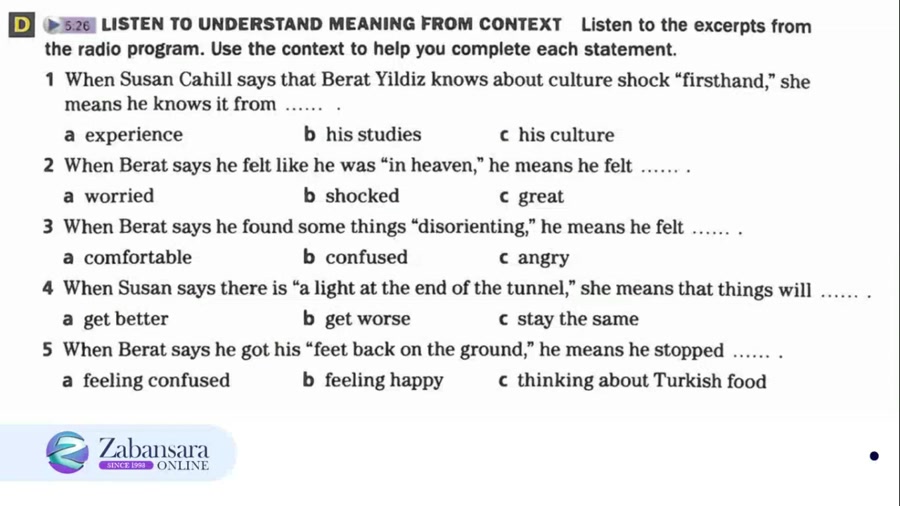 Listen to Understand Meaning from Context - Summit 2