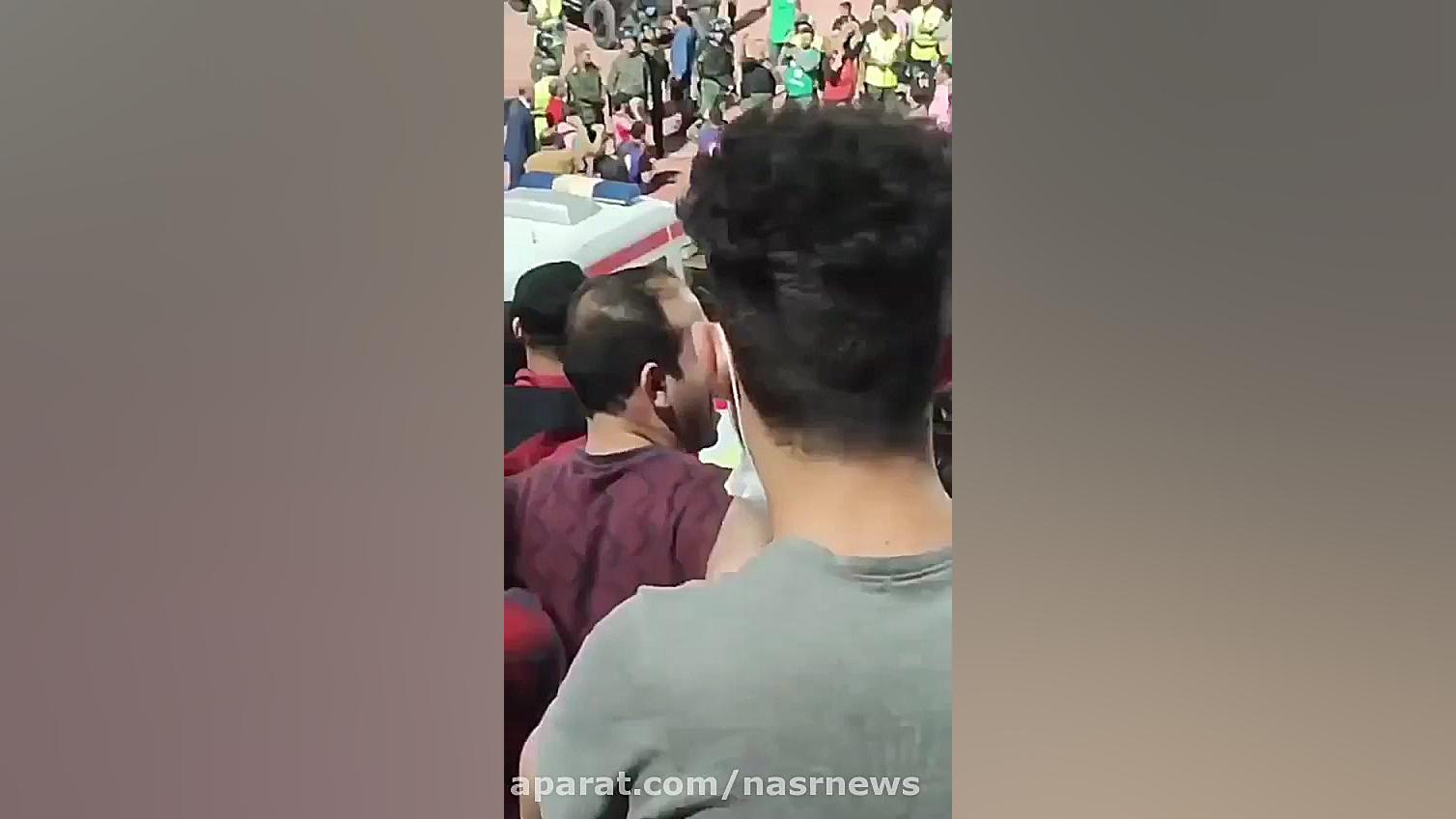 پرسپولیس پس از ٩ نفره شدن به ب...