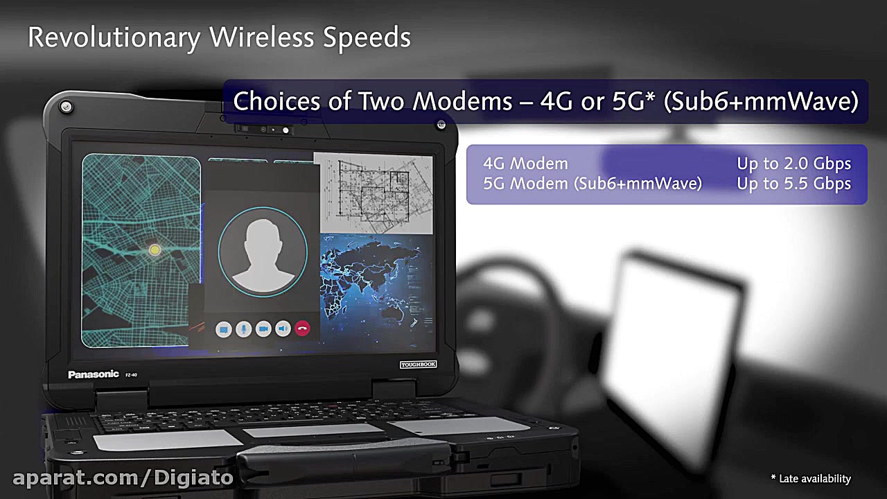 لپ‌تاپ جان سخت و ماژولار پاناس...