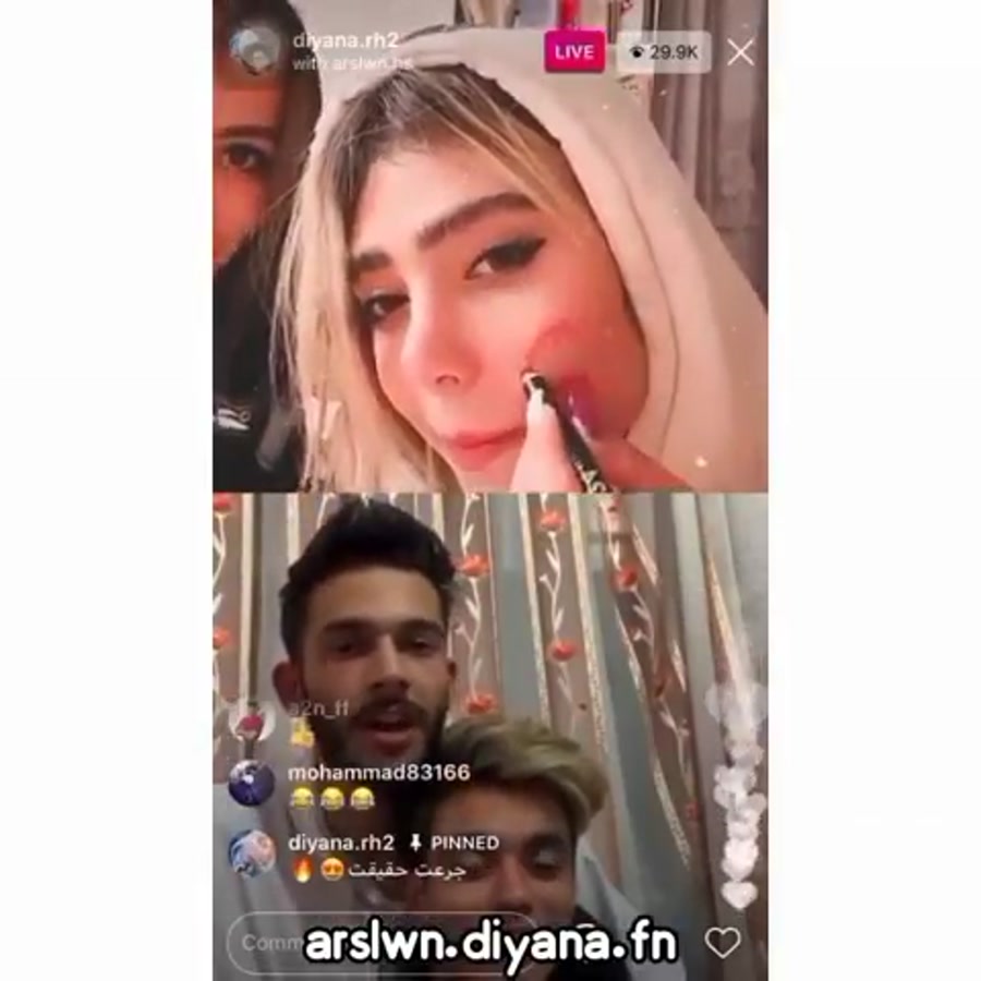 لایو دیانا و ارسلان