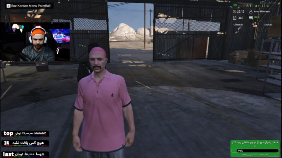 پینت بال تو جی تی ای با شهردار...