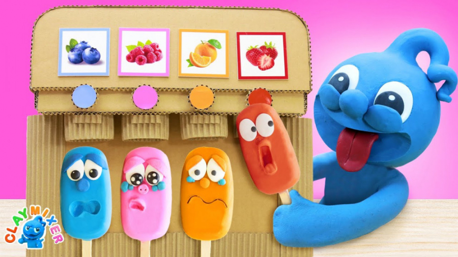 کارتونی خمیری ، کار با دستگاه...