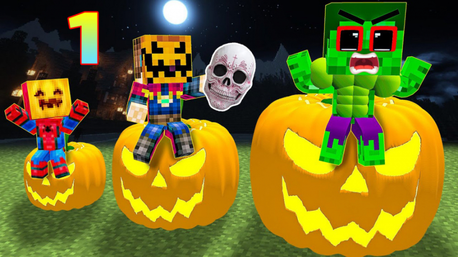 مبارزه با هیولای کله کدو !!! (...