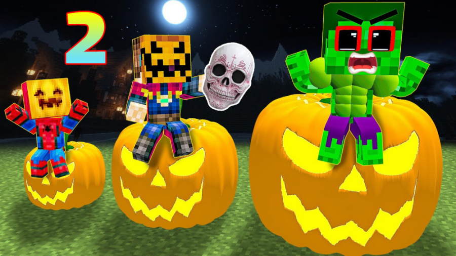 مبارزه با هیولای کله کدو !!! (...