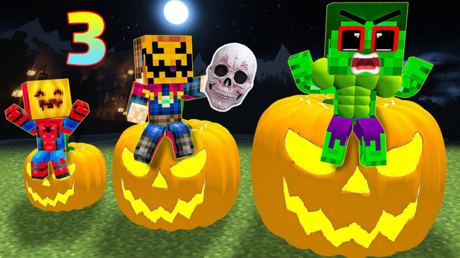 مبارزه با هیولای کله کدو !!! (...