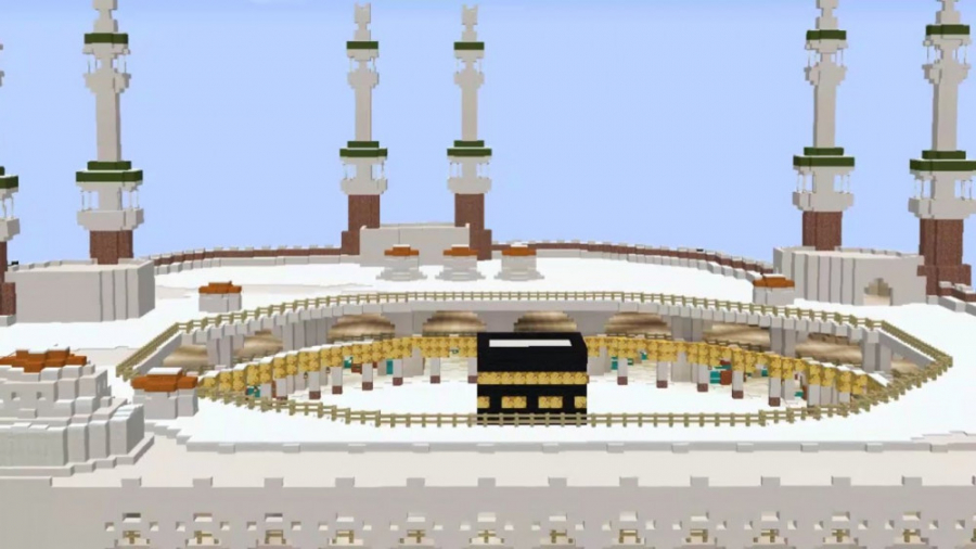 کعبه (مکه) در ماینکرفت...مسجد...