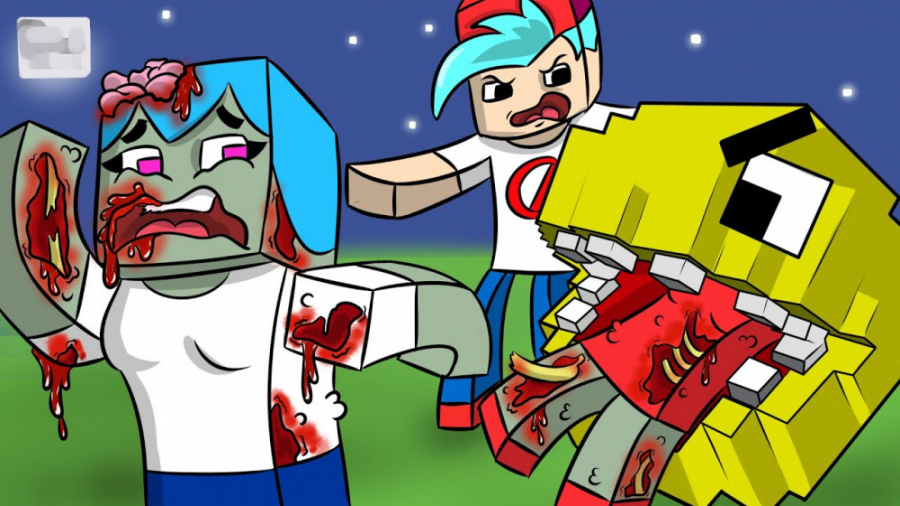 انیمیشن ماینکرفت زامبی  فرایدی...