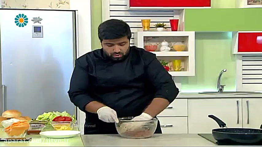 برگر خانگی  فرزاد افسری (کارشن...