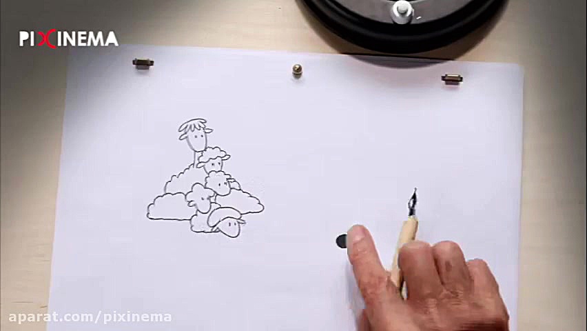 انیمیشن کوتاه "سیاه و سفی...