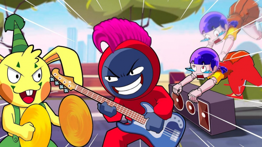 انیمیشن کمدی بانزو بانی  اسکوی...