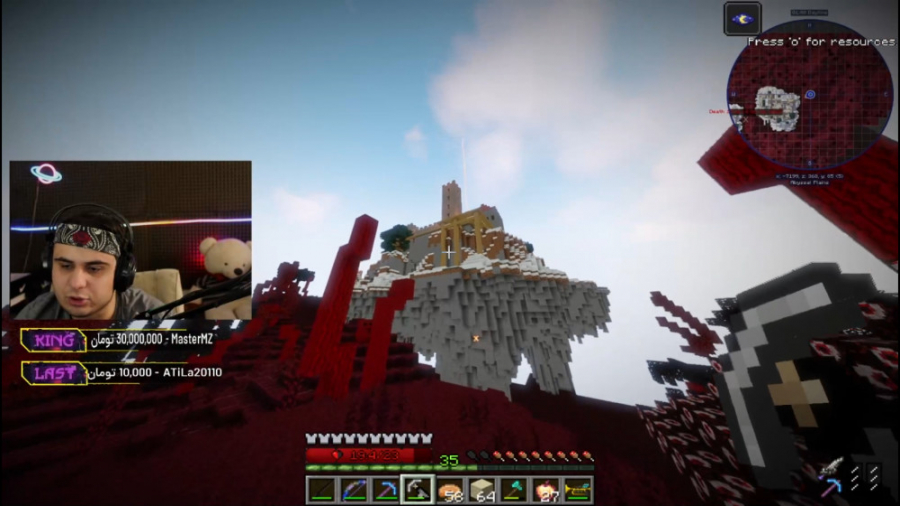 ماین کرفت آنلاین | مبارزه با غ...