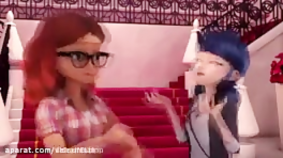 کارتون دخترکفشدوزکی و گربه سیا...