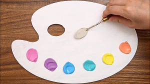 نقاشی آکریلیک فوق العاده | ابر...