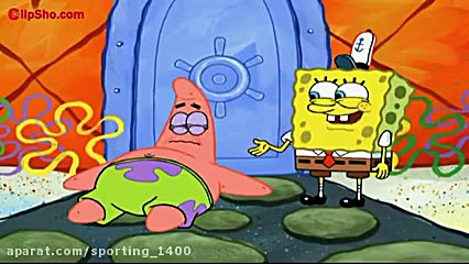 باباسفنجی شلوار مکعبی