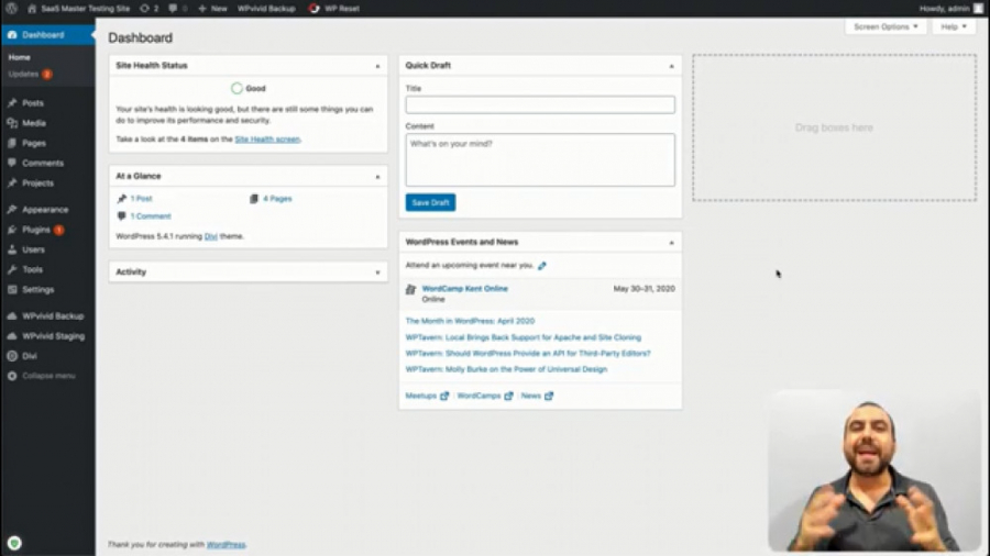 Take WordPress admin dashboard to the future! With Admin2020