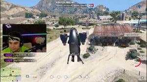 gta v آنلاین رول پلی | دزدی از...