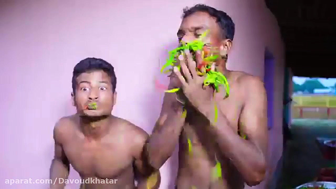 ویدئوی خنده دار زن و مرد گیج س...