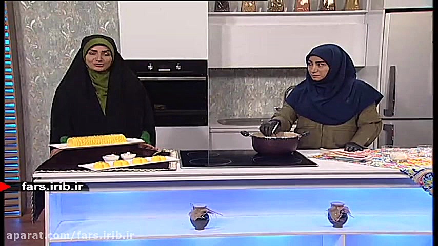 طرز تهیه &quot; کرم زعفرانی &q...