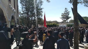 مراسم تشییع همسر حامد سلطانی