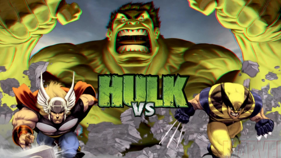 انیمیشن هالک در برابر ولورین و...