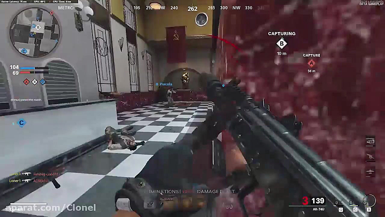 گیمپلی های جامانده بتای کالاف...