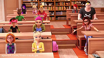 کارتون دختر کفشدوزکی