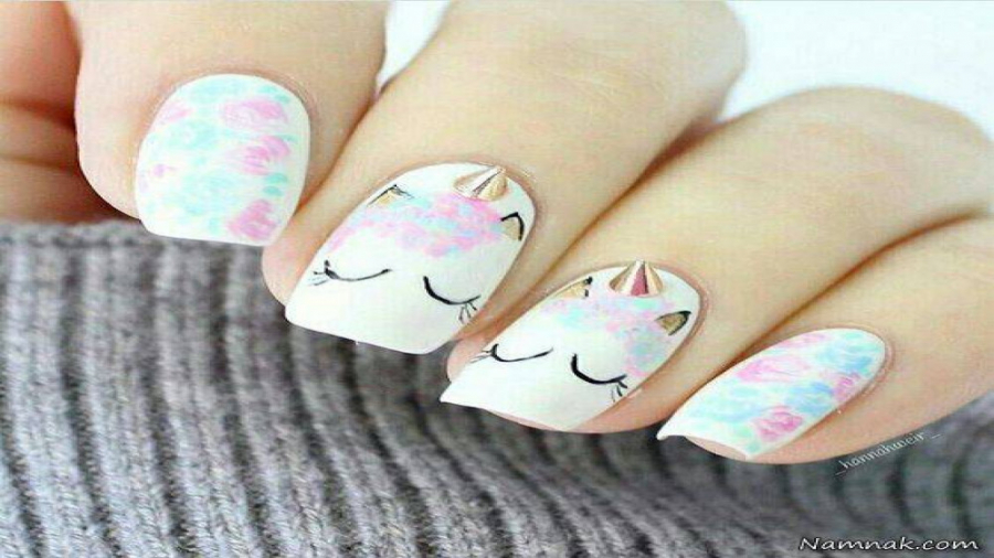 ایده های زیبا برای لاک زدن ناخ...