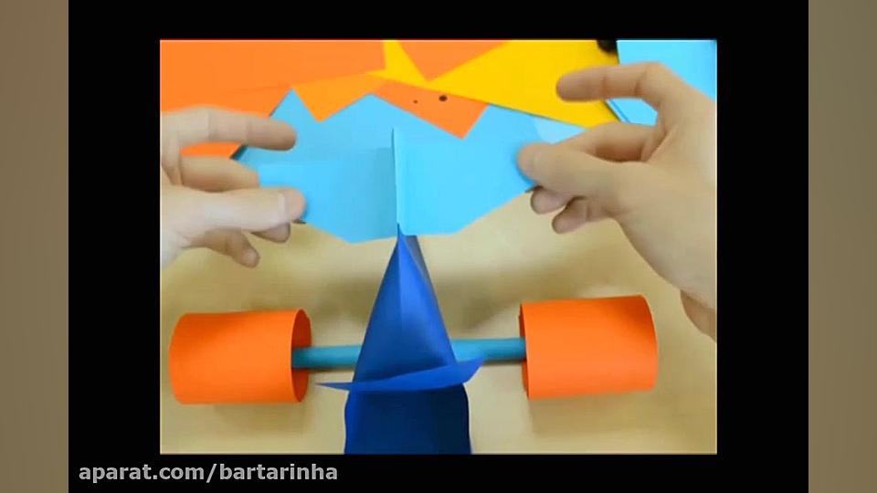 تزیین اتاق کودک با ماشین کاغذی