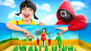 چالش جدید بانوان اسکوئید گیم د...