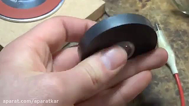 نمایش طرز کار یک پلاسمای مگنتر...