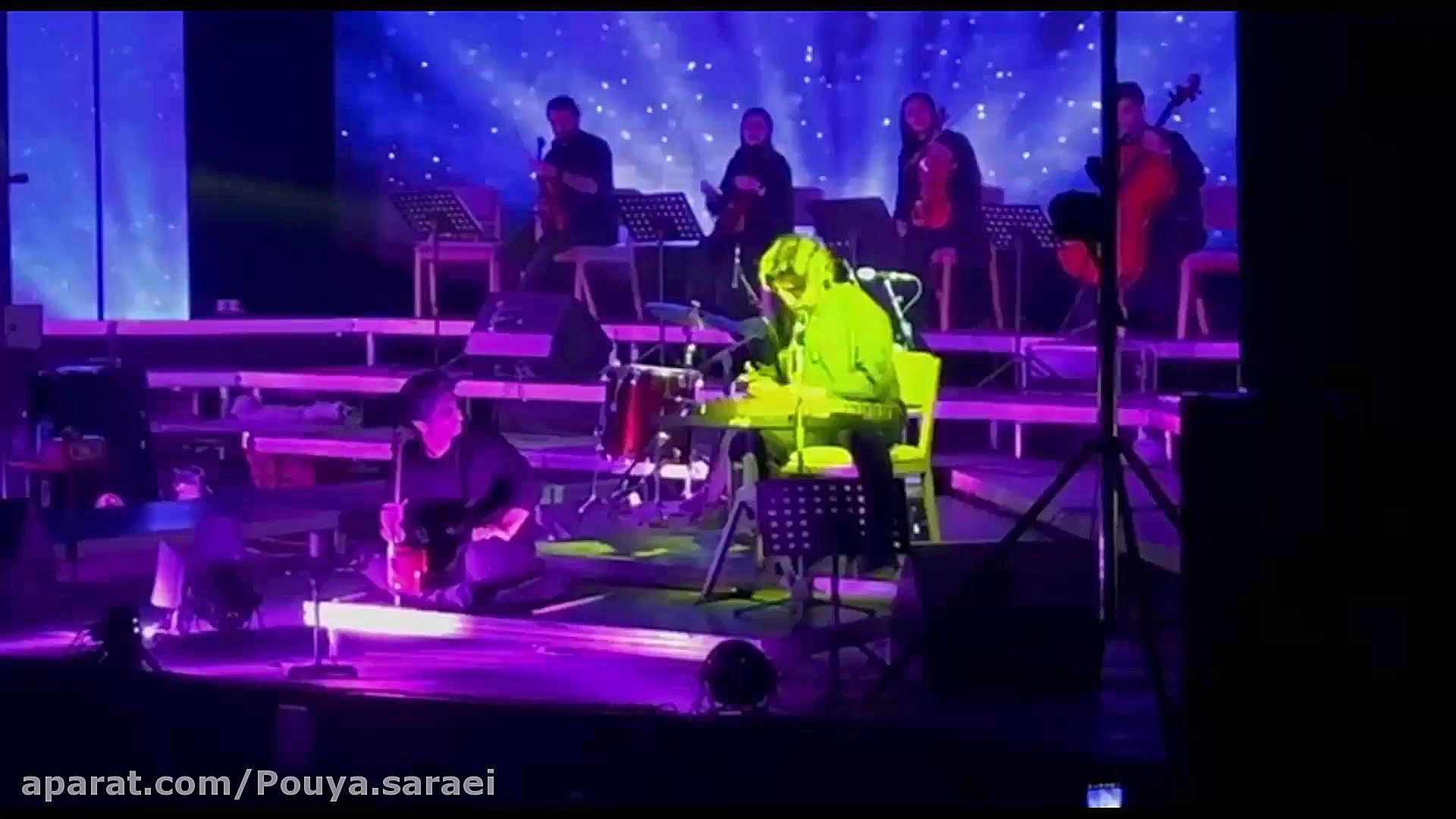 اجرای زنده ، بداهه نوازی سنتور...