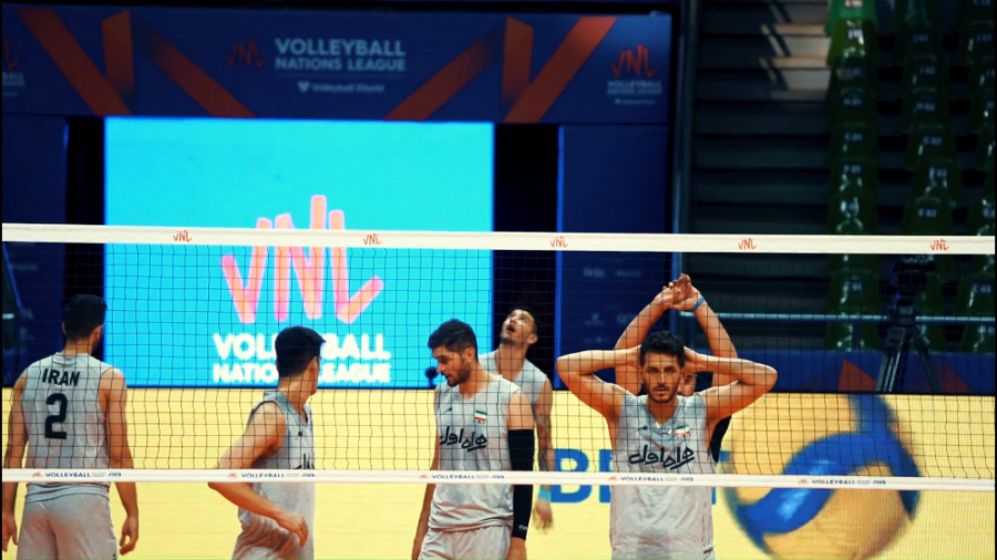 آخرین تمرین تیم ملی والیبال ای...