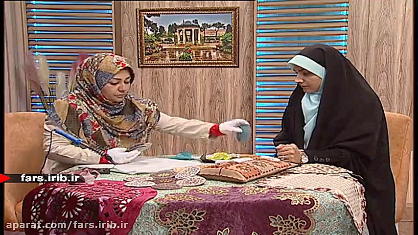 آموزش &quot; رومیزی سوخته نگار...