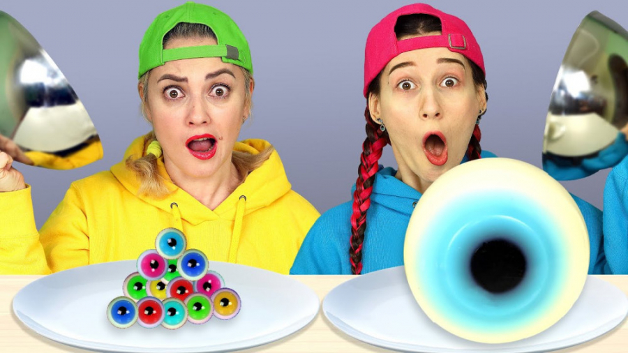 چالش غذایی جدید غذای بزرگ کوچک...