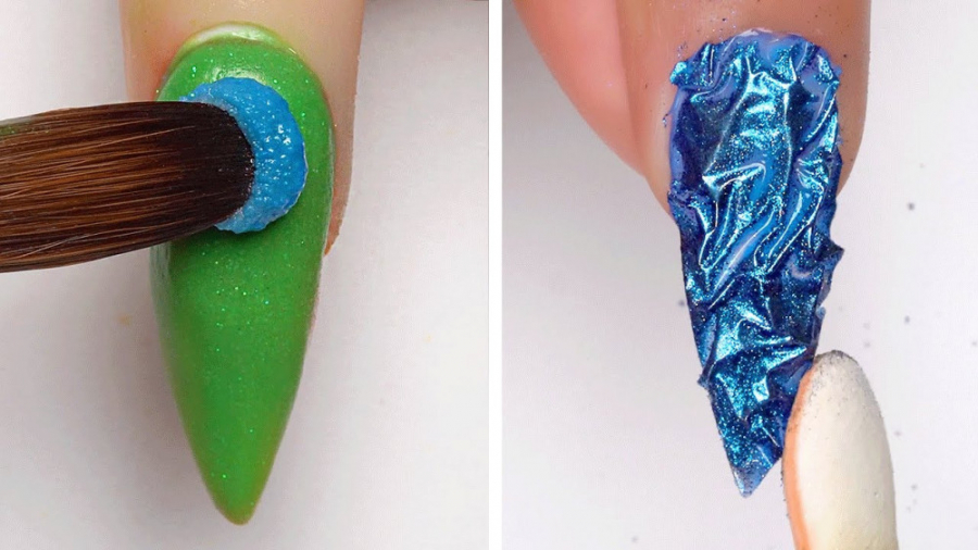 آموزش دیزاین تابستونی ناخن ::...