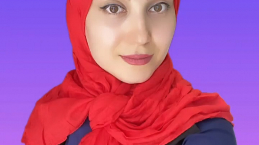 ایده بستن شال بلند با گره بسیا...