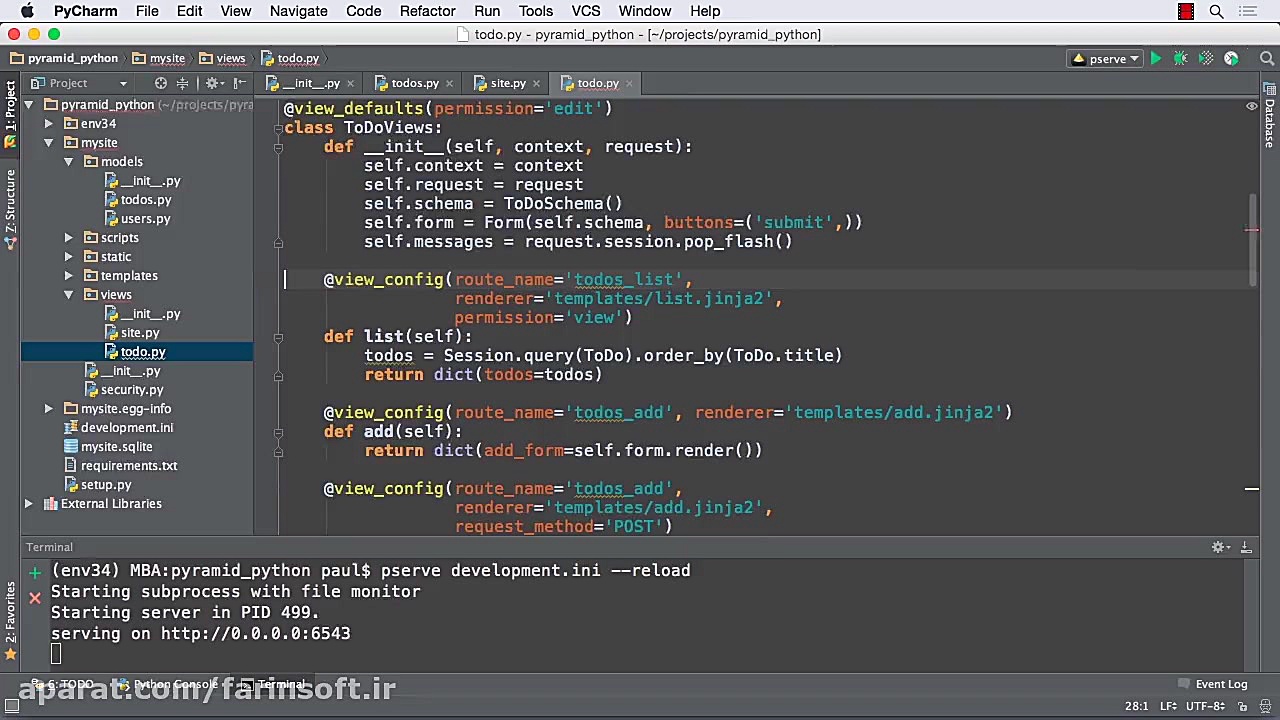 دانلود آموزش فریم ورک پایتون P...