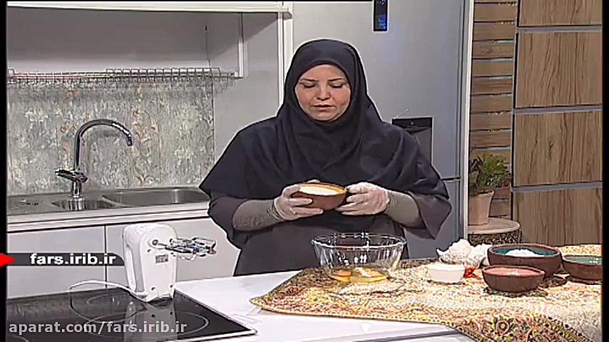 آموزش پخت &quot; کیک شیر و زعف...