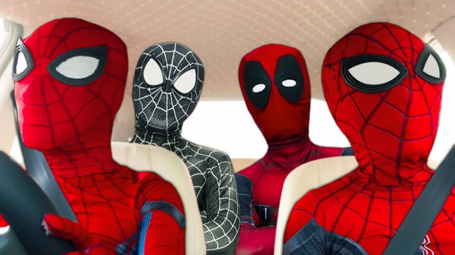 تیم مرد عنکبوتی  ونوم ددپول  چ...