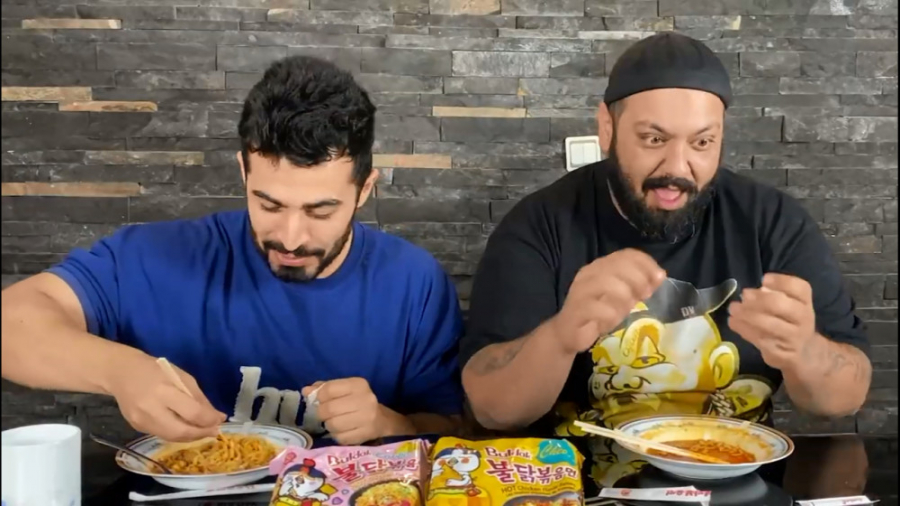 تند ترین نودل عمرمونو خوردیم |...