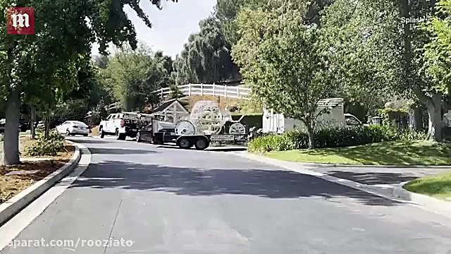 کالسکه سیندرلایی عروسی بریتنی...