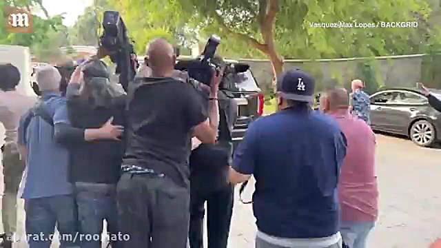 حضور درو بریمور در مراسم عروسی...