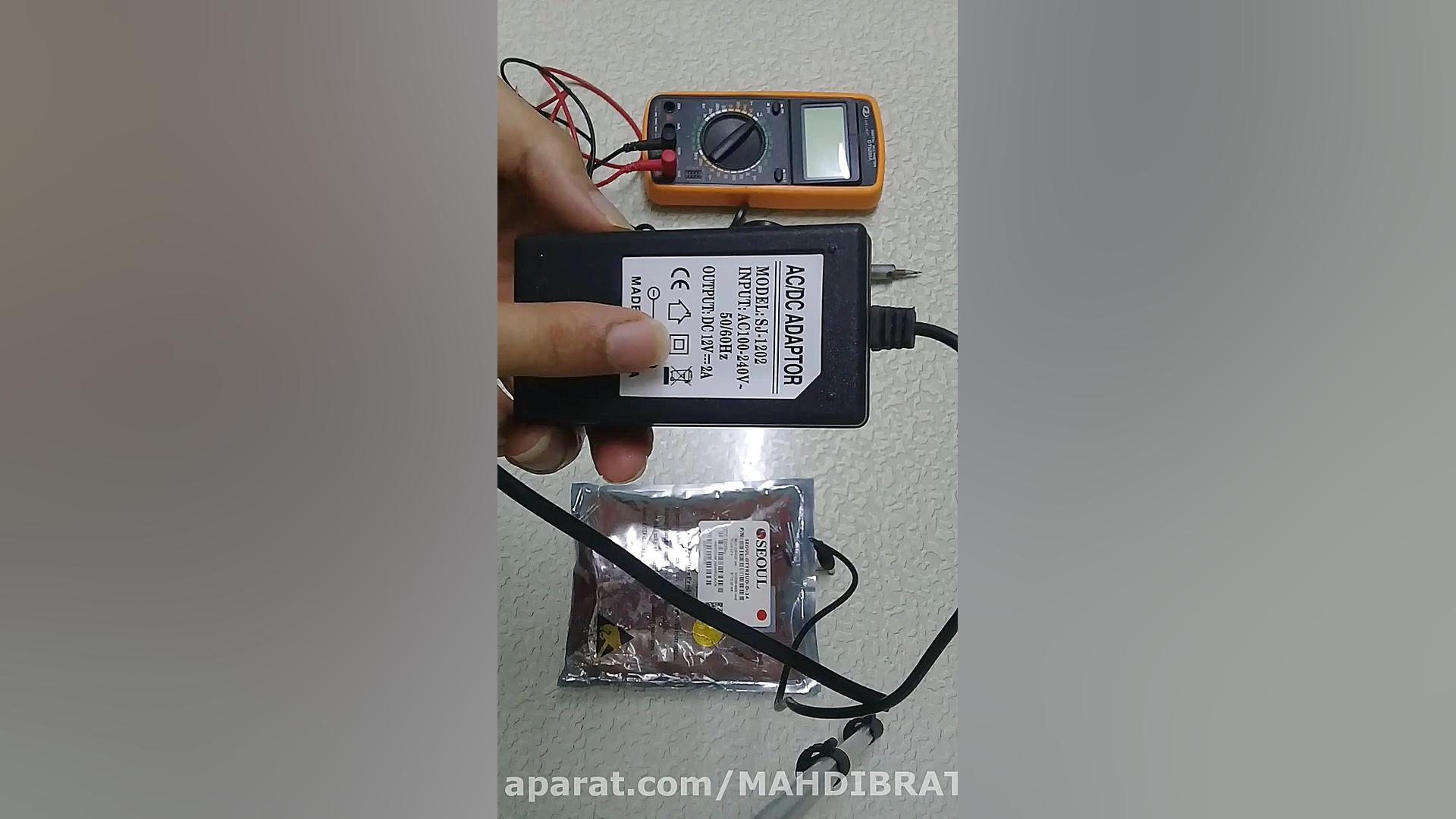 اموزش ساخت تابلو ال ای دی قسمت...