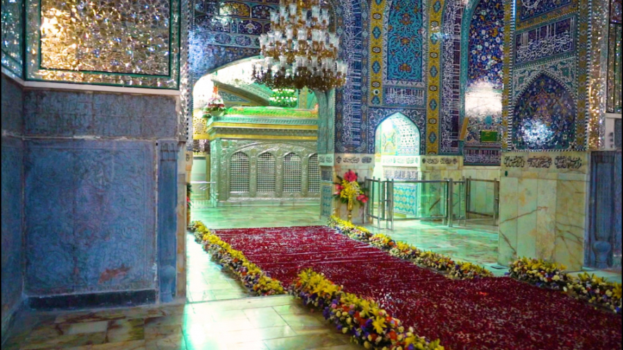 گلباران حرم امام رضا (ع)