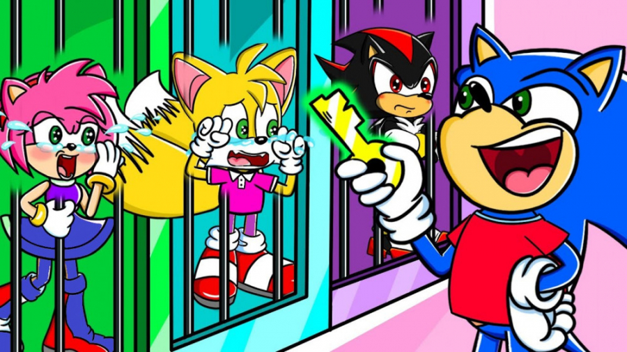 کارتون سونیک جوجه تیغی  تیلز ا...