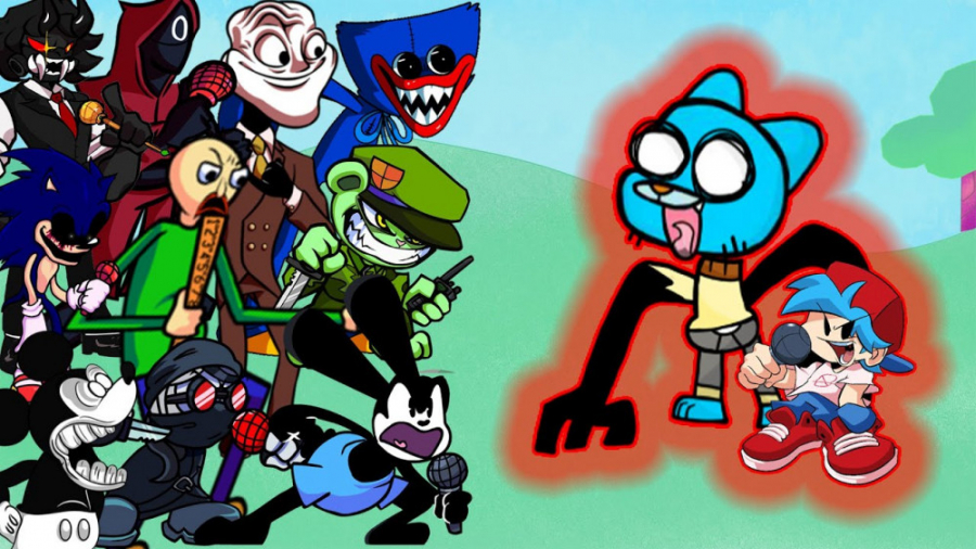 اف ان اف Gumball فرایدی نایت ف...