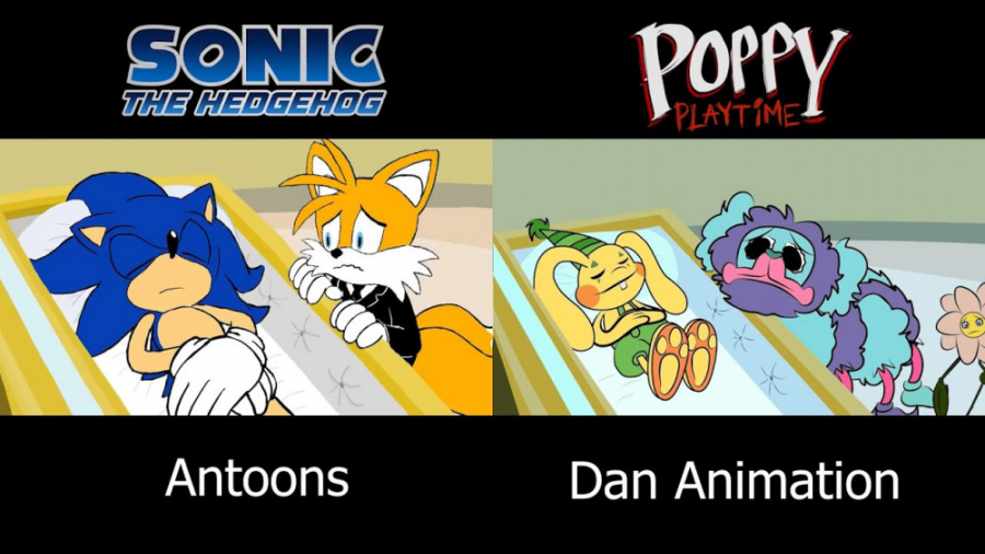 مرگ سونیک و بانزو بانی  انیمیش...